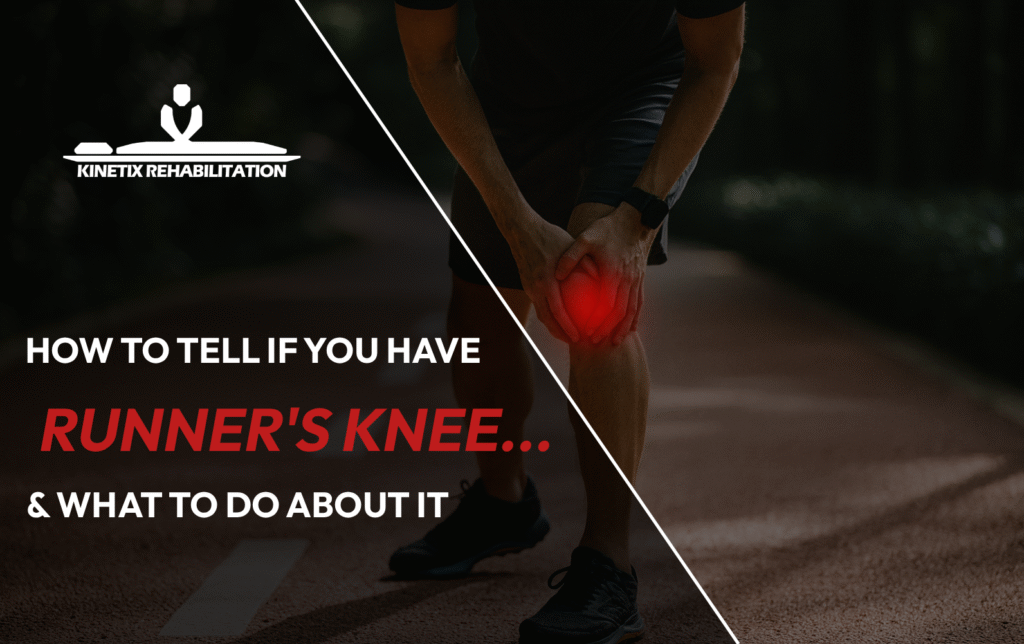 Runner experiencing knee pain while running - runner’s knee (patellofemoral pain syndrome) | Kinetix Rehab