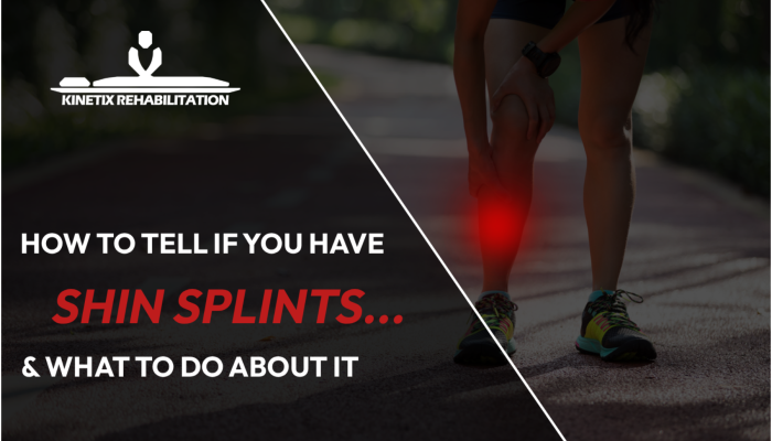 Injury & Rehab Blog: Shin Splints